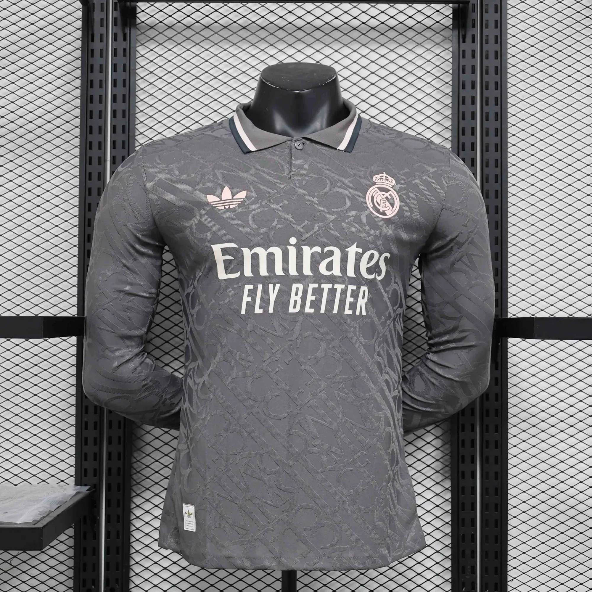 24-25 Real Madrid Third Long Sleeve Kit Player Version Shirt Sport AAAAJersey Yupoo 7