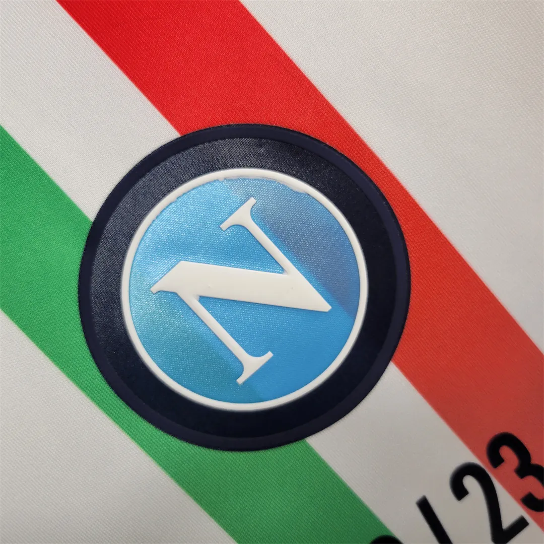 23-24 Napoli White Champions Version 8