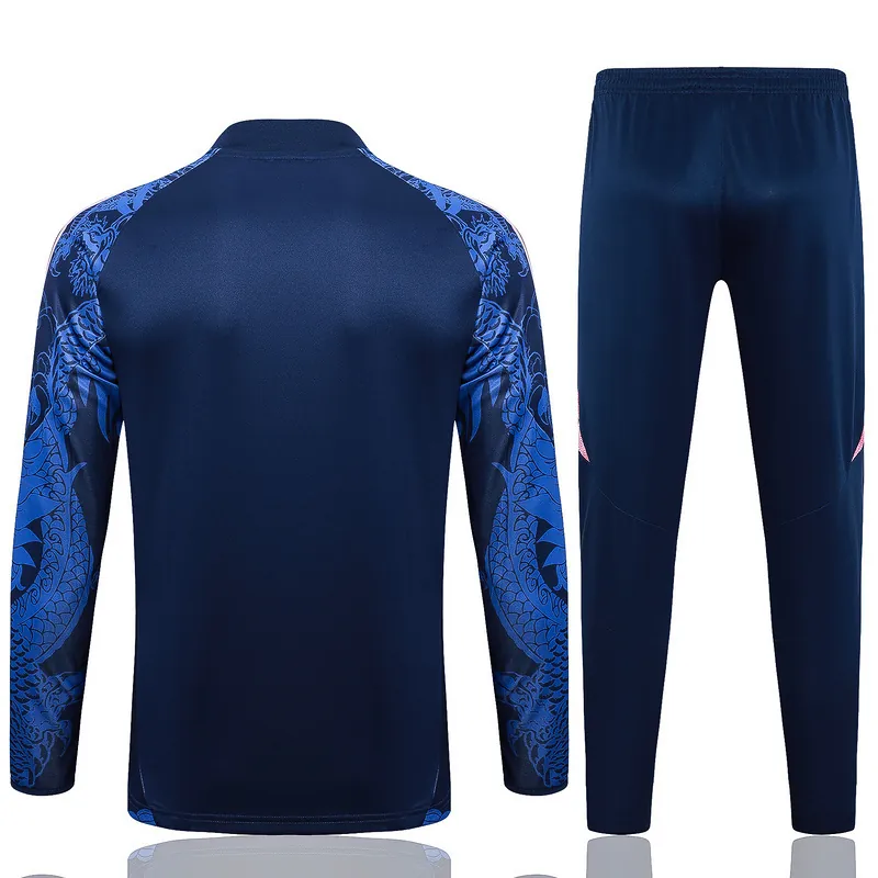 24-25 Real Madrid Long Sleeve Training Suit Football Shirts 1