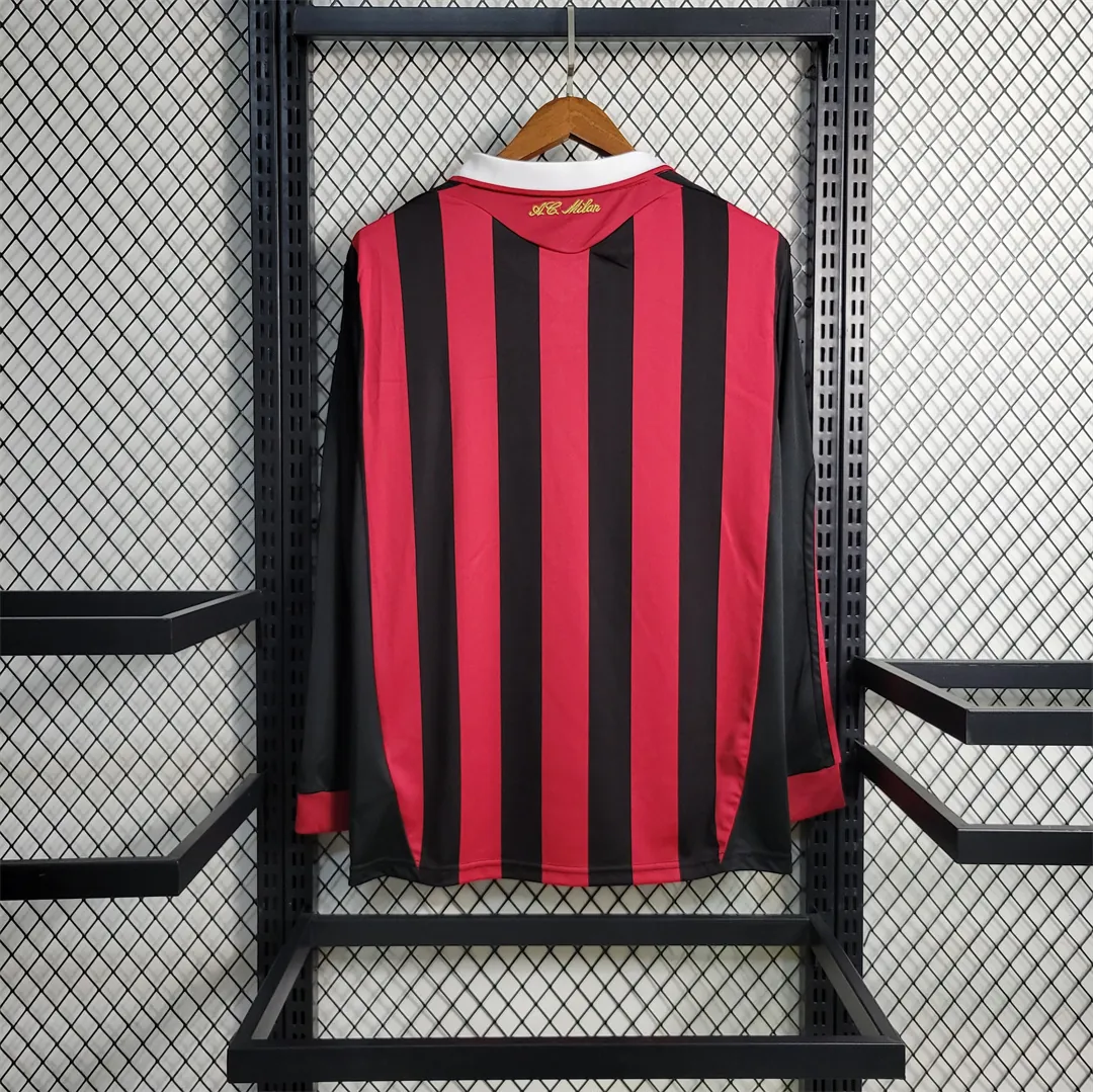 09-10 AC Milan home long sleeve 2