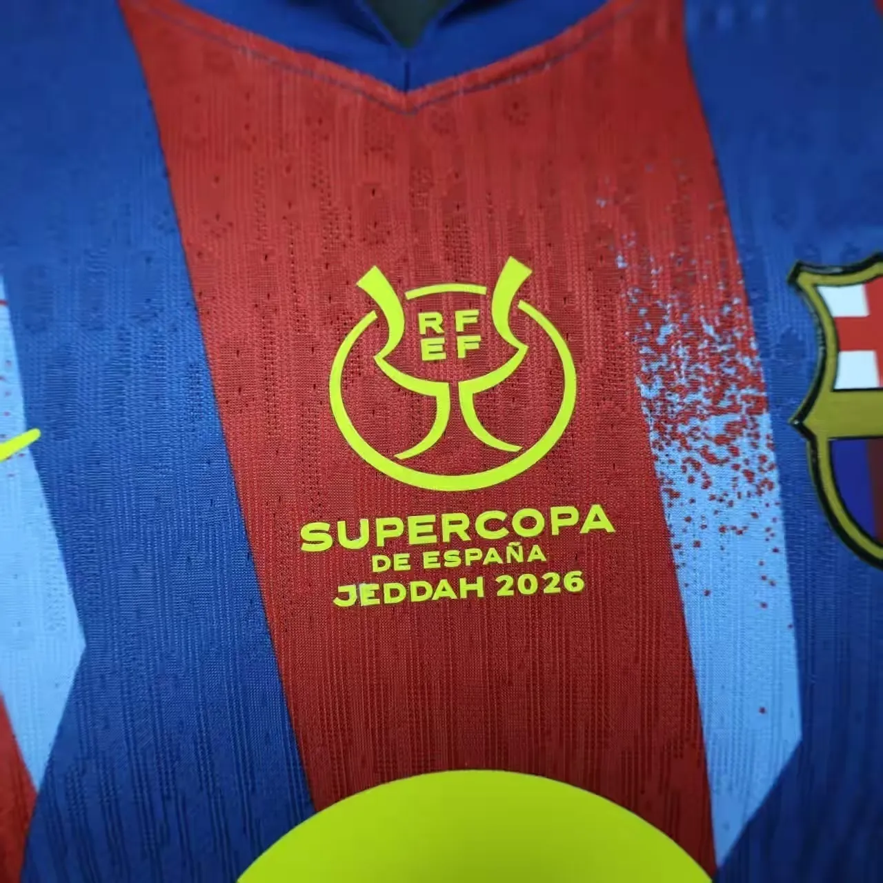 25-26 Barcelona Fourth Away Kit Player King's Cup Version Sino Shirt AAAAJersey Supplier Yupoo 1