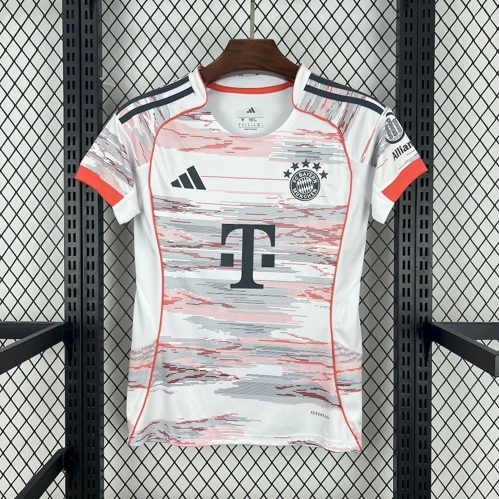 25-26 Bayern Munich Away Women Shirt Lady Apparels AAAAJersey Supply Yupoo 6