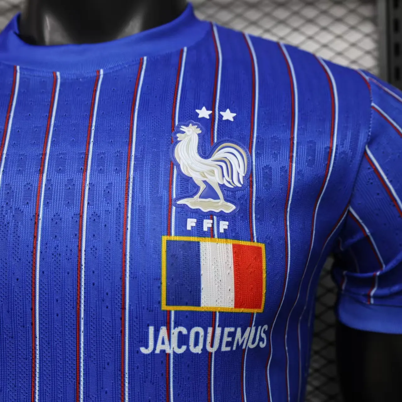 2026 France Mens Pre-Match Kit Football Player Version T-Shirt AAAAJersey Supply Yupoo 8 5