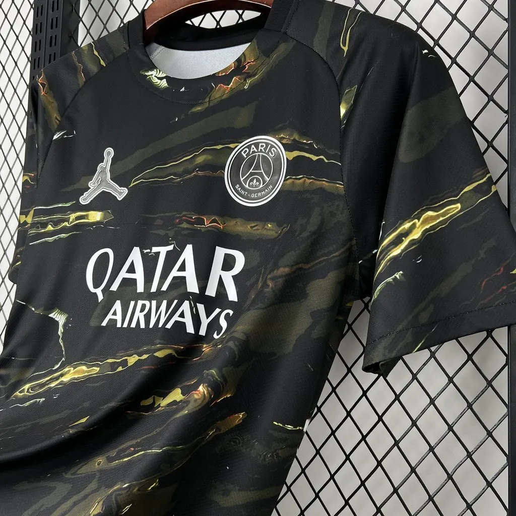 2025-26 PSG Jordan Night Edition Away Football jersey Fan version AAAAJersey Supply Yupoo 4