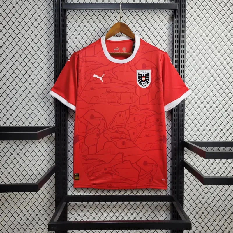 2024 Austria Home Kit UEFA Euro Shirt Football Replicas Yupoo 7