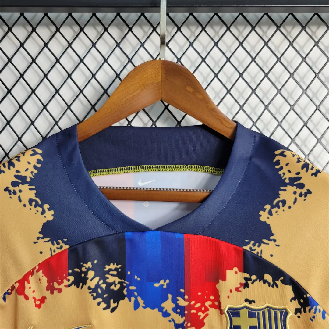 23-24 Barcelona Yellow Training Suit 2