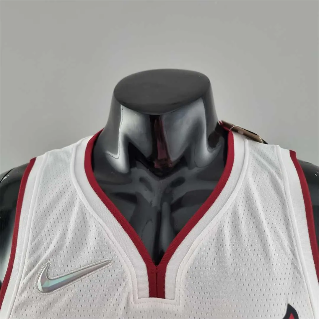 75th Anniversary Miami Heat HERRO#14 White NBA Jersey 6