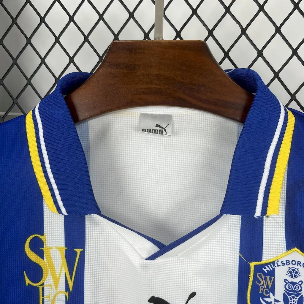 97-98 Sheffield Wednesday Retro Kit Vintage Shirt AAAAJersey Supply Yupoo 6