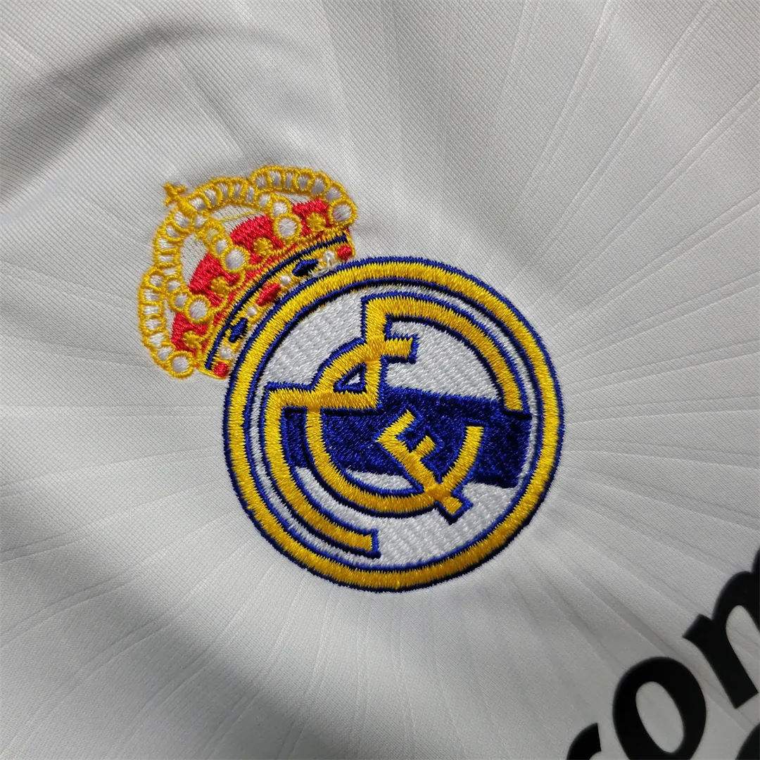 10-11 Real Madrid home long sleeve 6