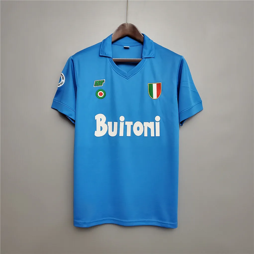87-88 Napoli home blue 9