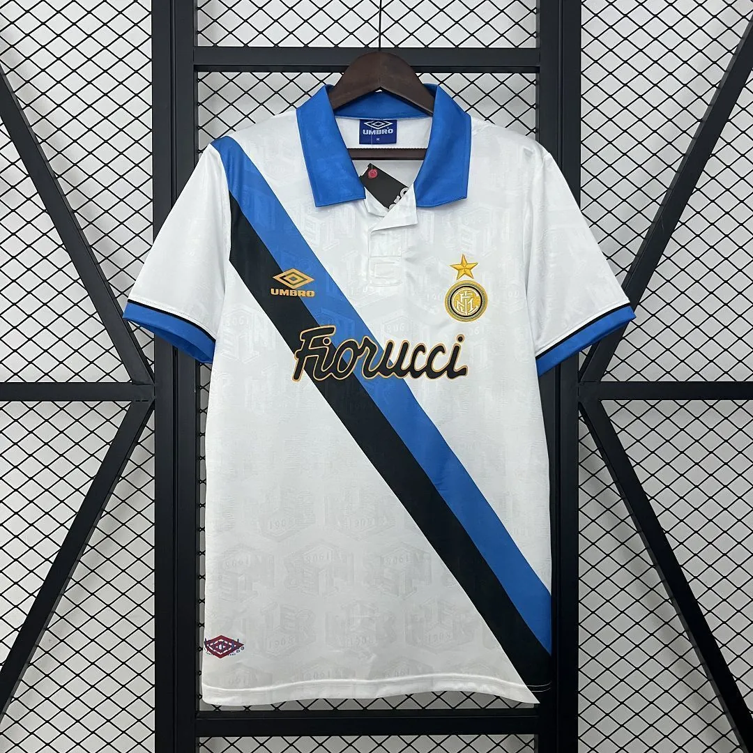 94-95 Inter Milan Away Retro Kit Vintage Shirt AAAAJersey Dropship Yupoo 8