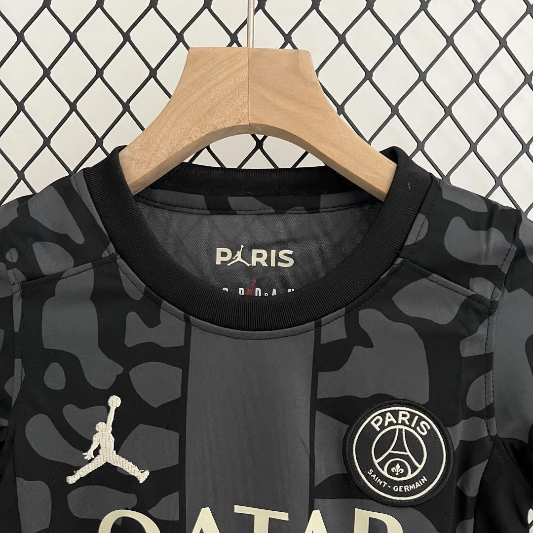 23-24 kids PSG third away size 16-28 Cheap Soccer Jerseys 8