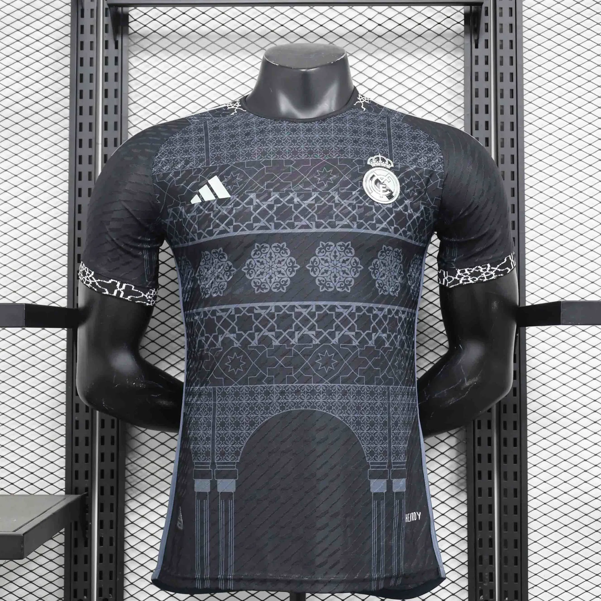 24-25 Real Madrid Special Edition Black Kit Player Version Shirt Best Wholesale Yupoo 8