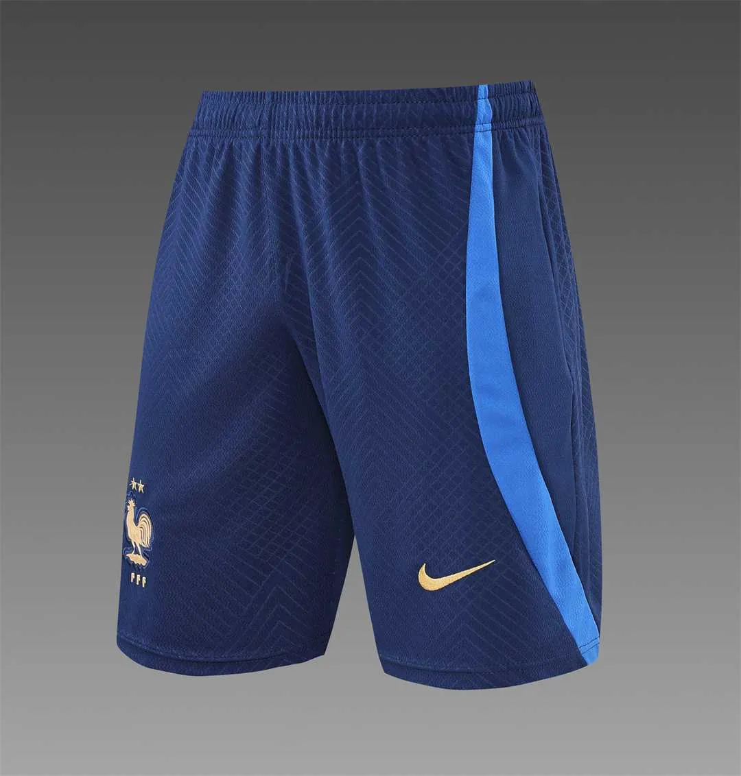 2022 France Training Suit Short Sleeve Kit Blue 14