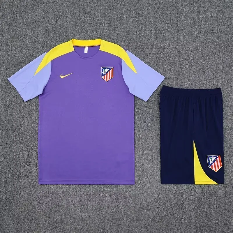25-26 Atletico Madrid Purple Training Kit Soccer AAAAJersey Yupoo S-2XL 2
