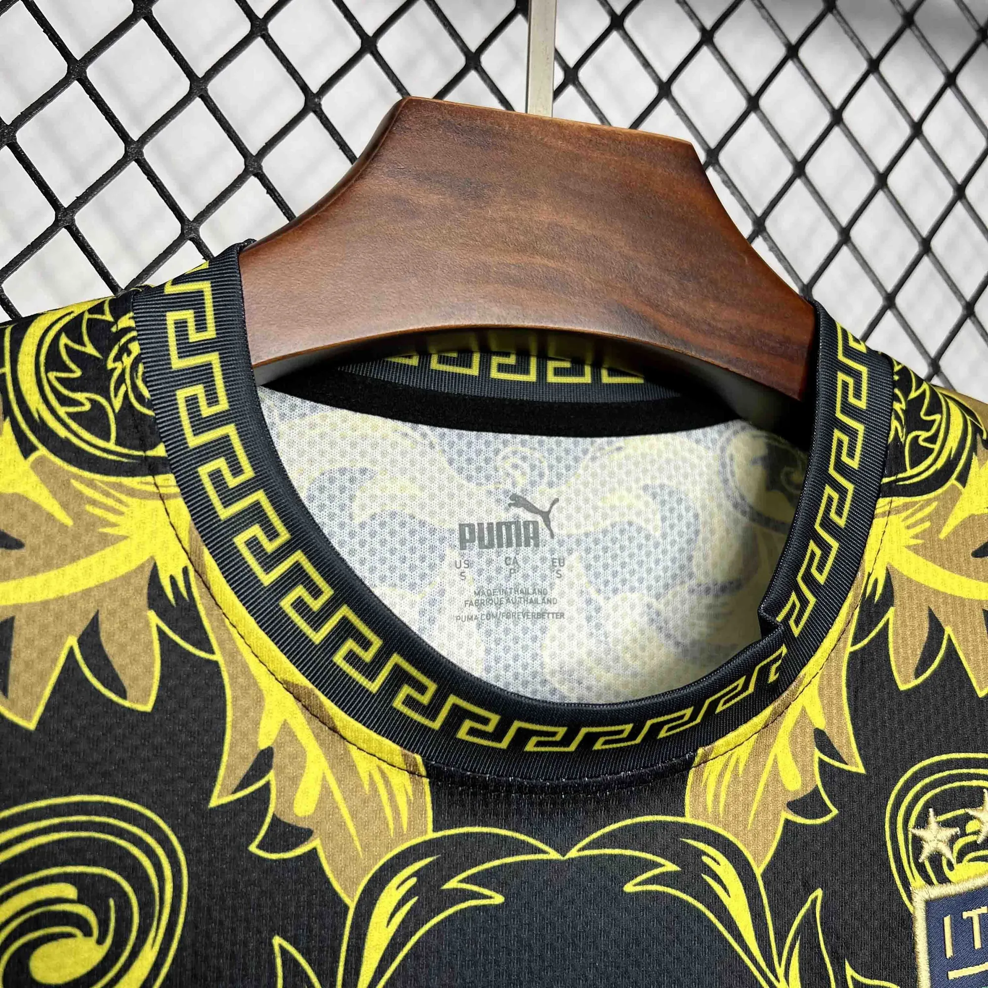 2022 Italy X Versace Black Gold Special Edition Kit AAAAJersey Supplier Yupoo 5