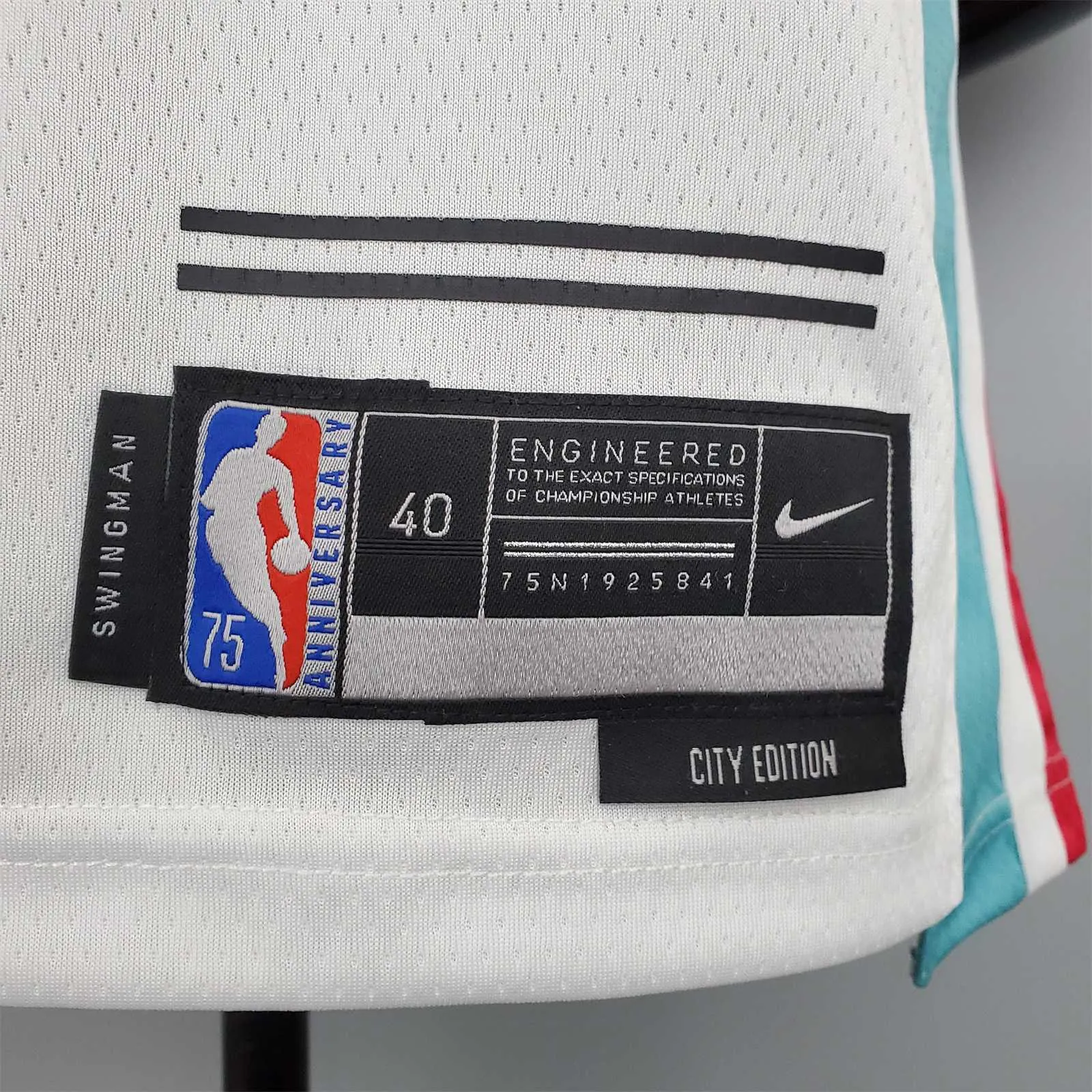 2022 season Leonard #2 Spurs City Edition white 5