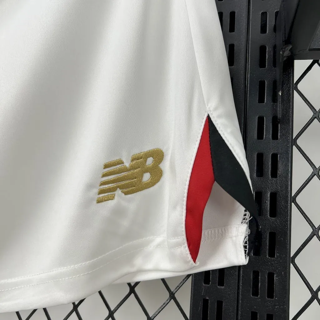 25-26 Sao Paulo Home Kit Shorts Soccer AAAAJersey Yupoo S-2XL 3