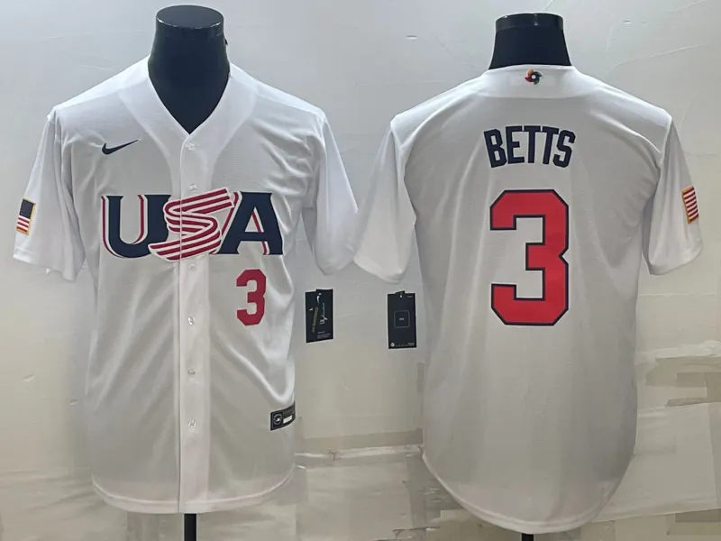 USA 2023 World Cup Baseball Jerseys 71