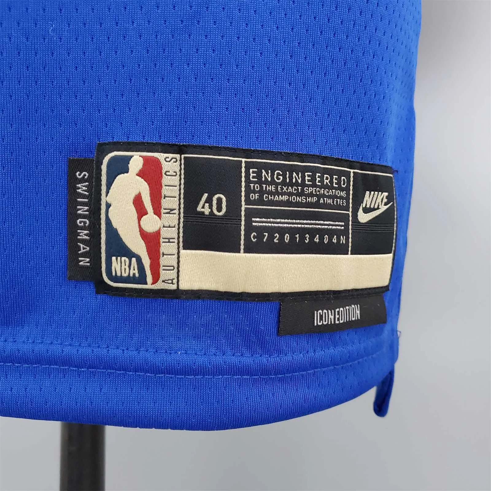 75th Anniversary Wiggins #22 Warriors Retro Blue 1