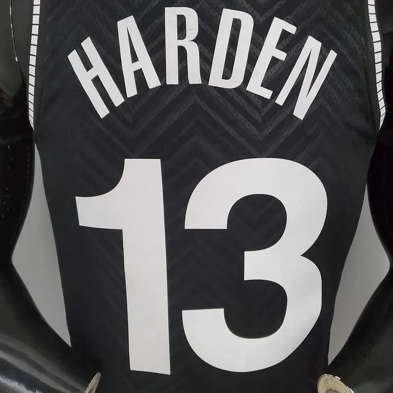2021 Harden#13 Brooklyn Nets Bonus Edition Black 7