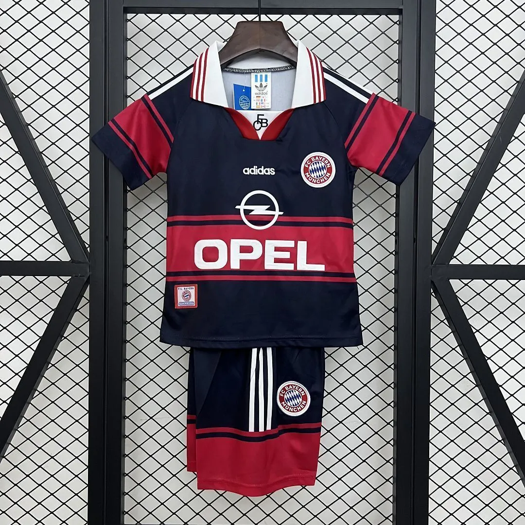 97-99 Bayern Munich Home Retro Kid Kits Youth Apparels Sport AAAAJersey Yupoo 10