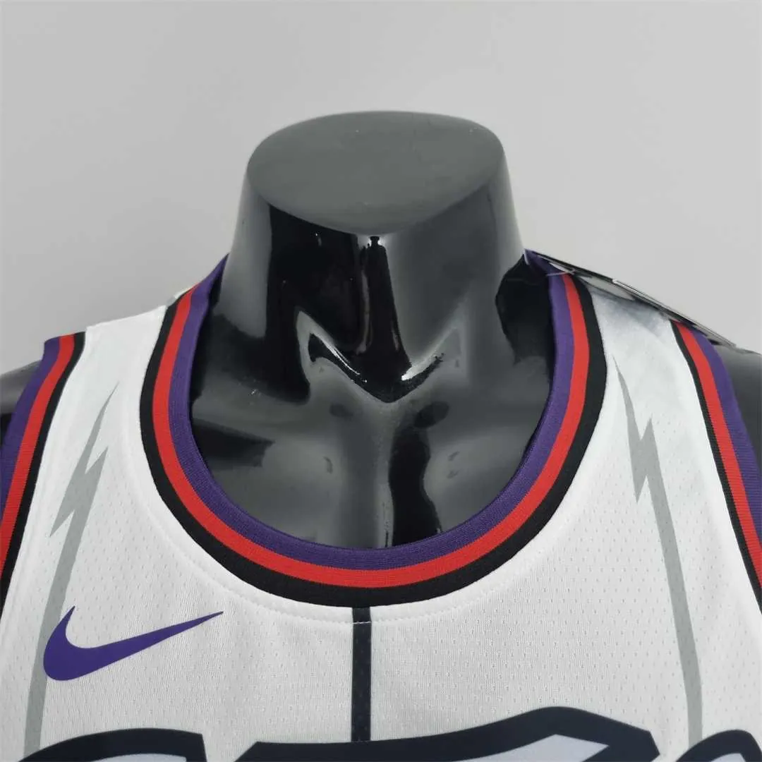 Toronto Raptors McGRADY#1 White NBA Jersey 8