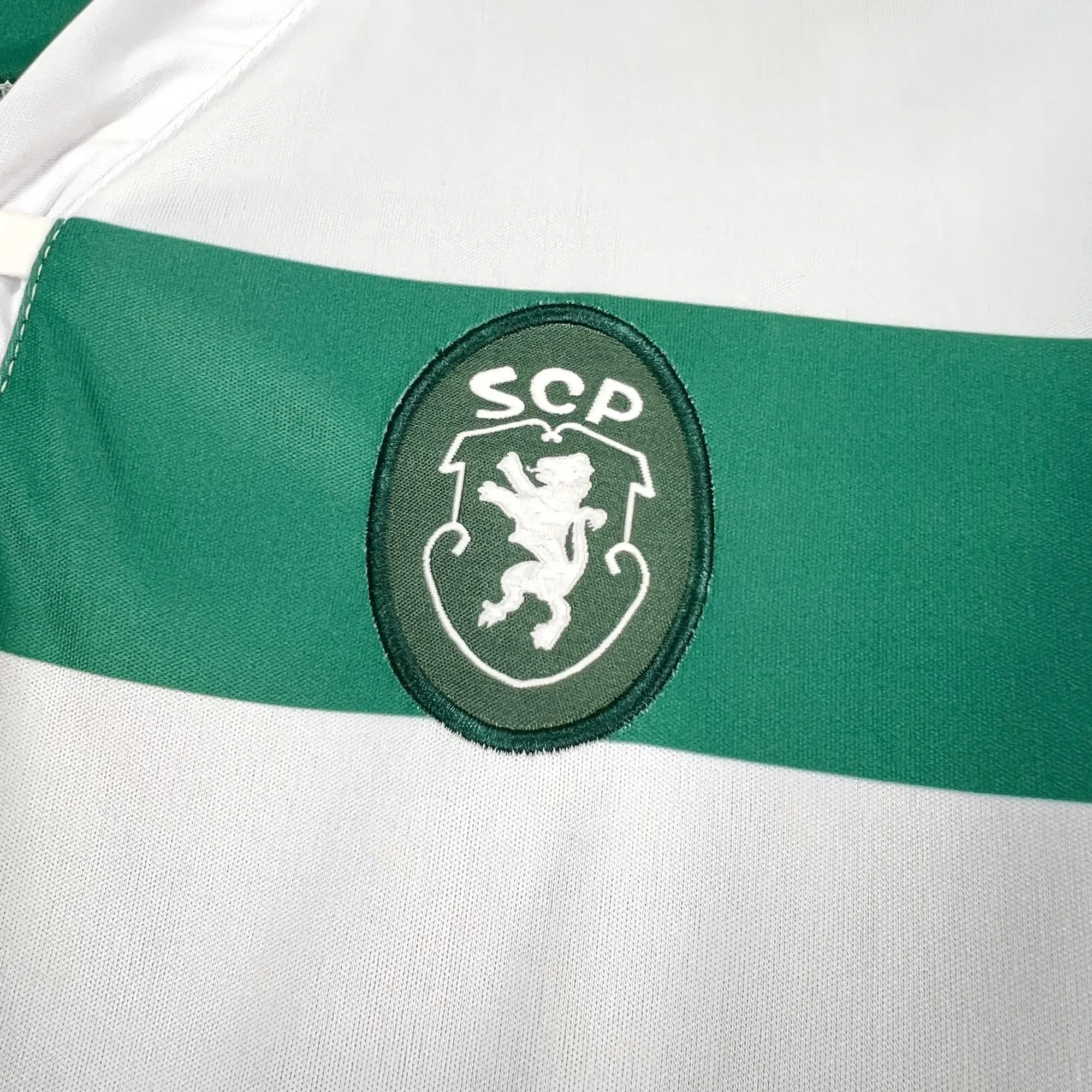 18-19 Sporting Home Football Retro Kit Vintage T-Shirt AAAAJersey Wholesale Yupoo 8 3
