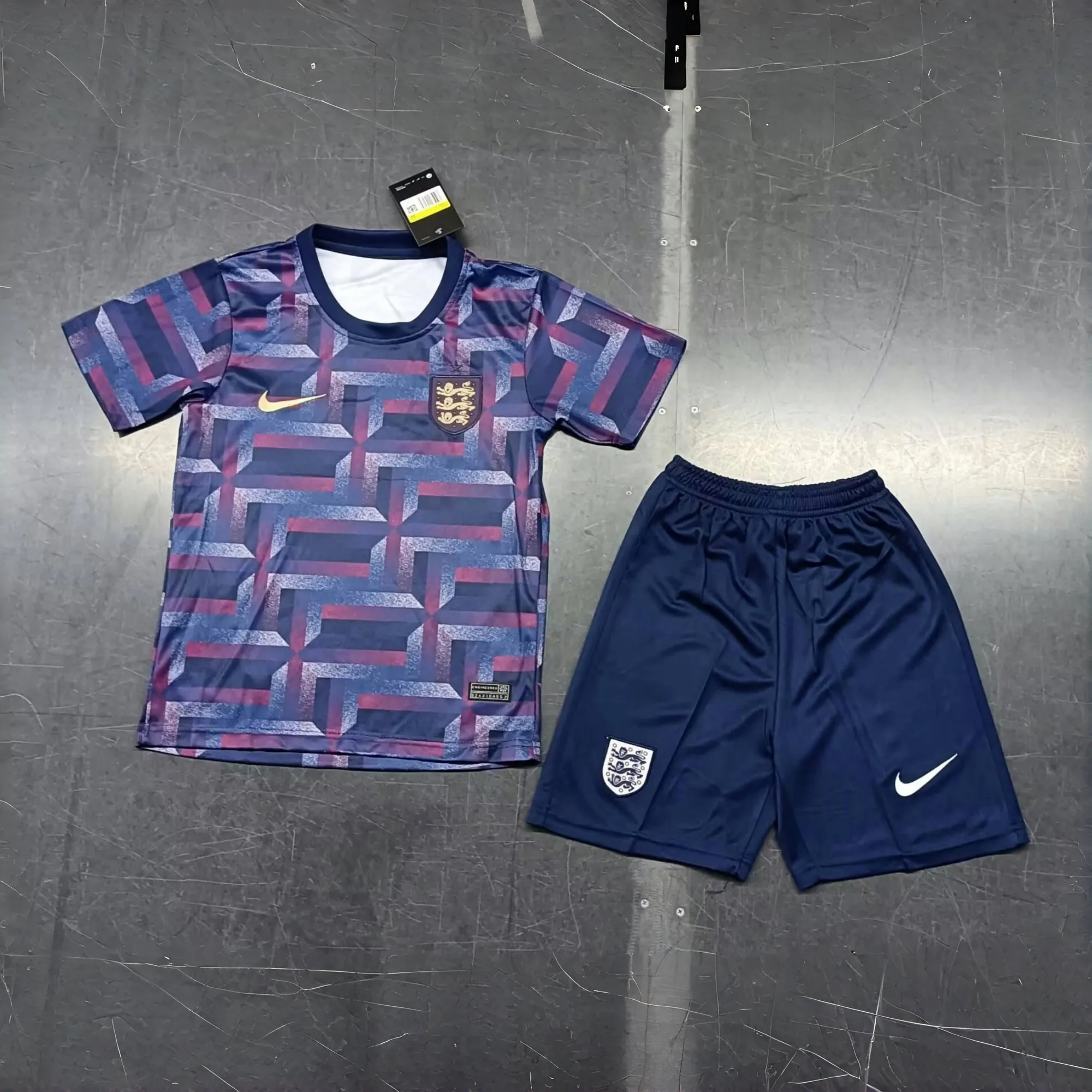 2024 England Training Kid Kits UEFA Euro Children Sets Football Replicas Yupoo 2