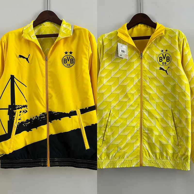 23-24 Dortmund Windbreaker Jackets Yupoo 5