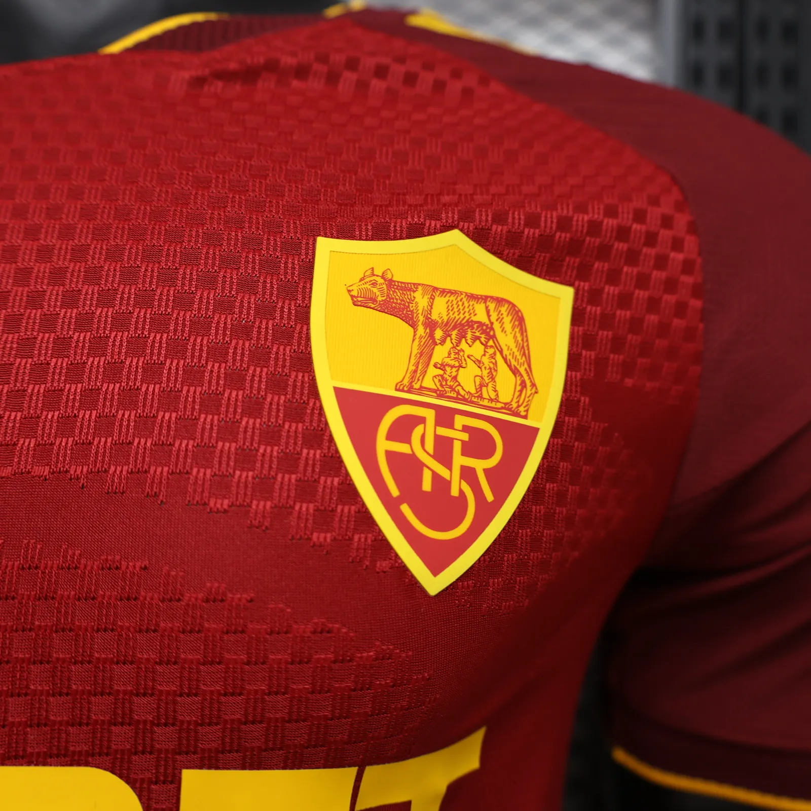 26-27 Roma Mens Home Kit Soccer Player Version T-Shirt AAAAJersey Supplier Yupoo 8 6