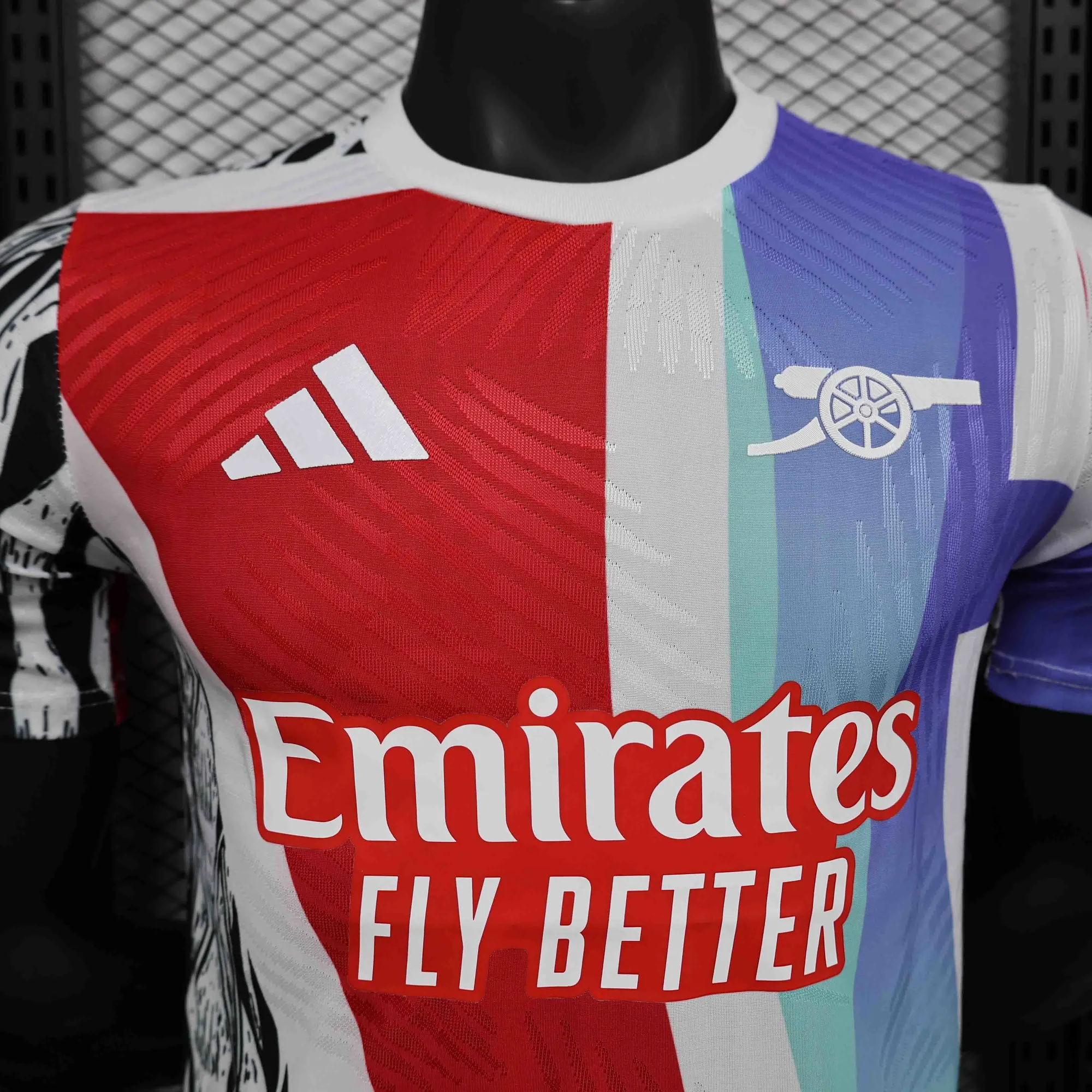 24-25 Arsenal Pre-Match Player Version Shirt AAAAJersey Supplier Yupoo 1