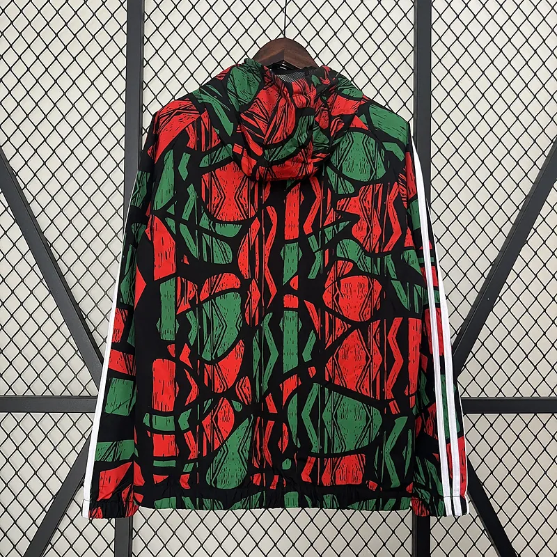 24-25 Arsenal Red&Green Windbreaker Jacket Football AAAAJersey Yupoo 2
