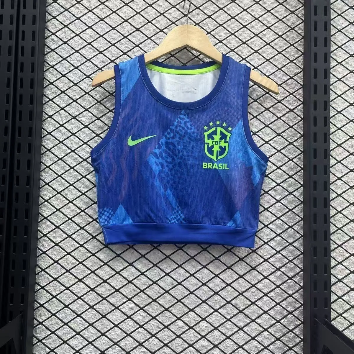 2025 Brazil Away Women Yoga Vest Kit Soccer Player Version AAAAJersey Supply Yupoo 2