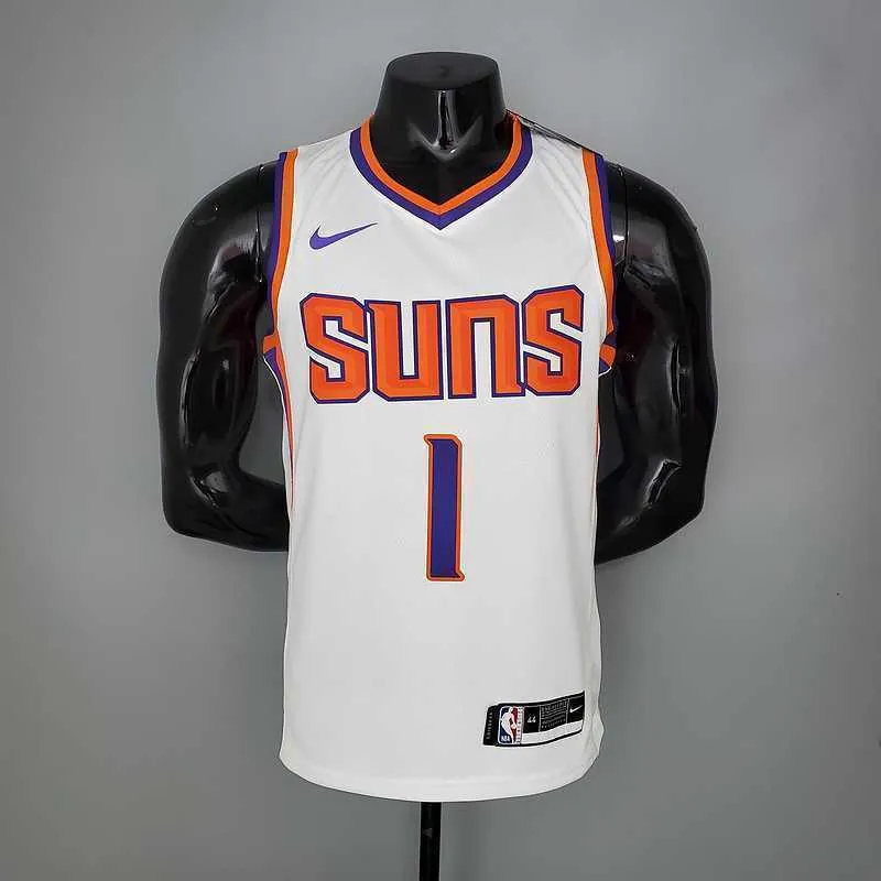 BOOKER#1 Phoenix Suns White 9