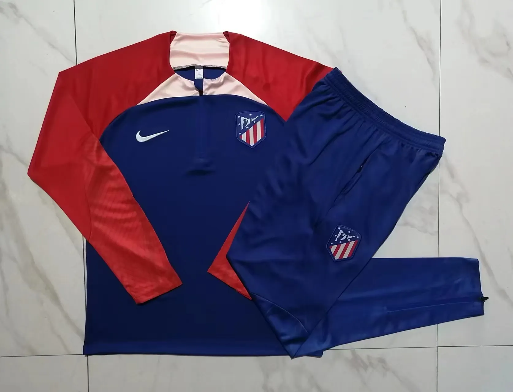 23-24 Atletico Madrid Long Sleeve Training Suit Yupoo 1