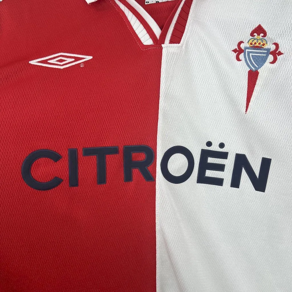 01-02 Celta de Vigo Away Retro Kit Vintage Shirt AAAAJersey Wholesale Yupoo 2
