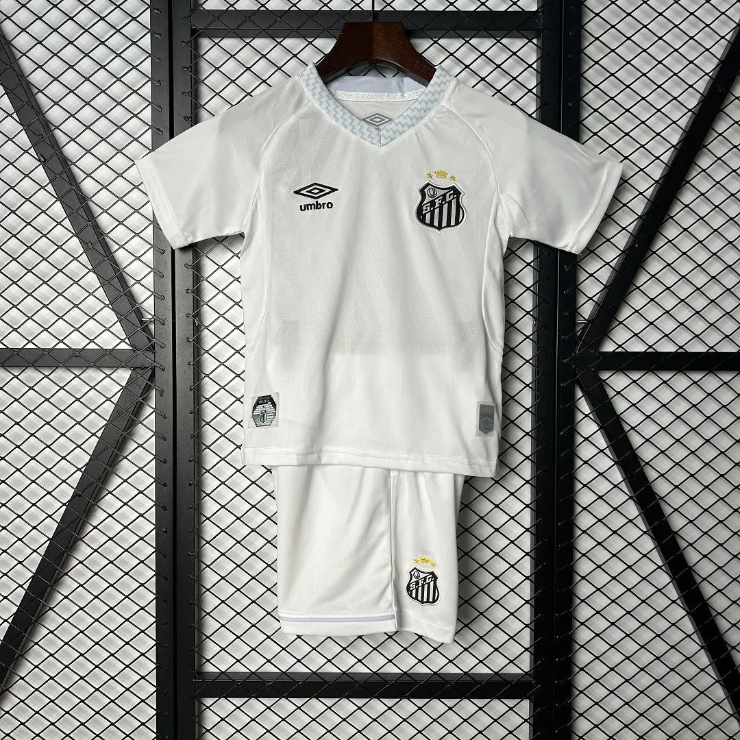 25-26 Santos Home Kid Kits Youth Apparels AAAAJersey Supply Yupoo 8