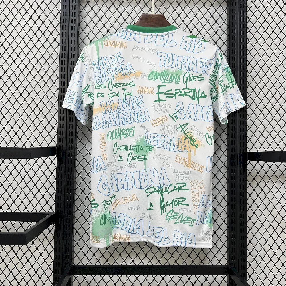 25-26 Real Betis Special Edition Kit Football Pre-Match T-Shirt AAAAJersey Supply Yupoo 1