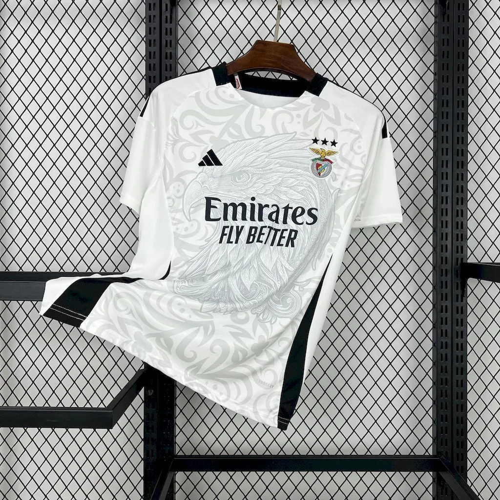 24-25 Benfica White Special Edition Shirt Football T-Shirt AAAAJersey Dropship Yupoo 7