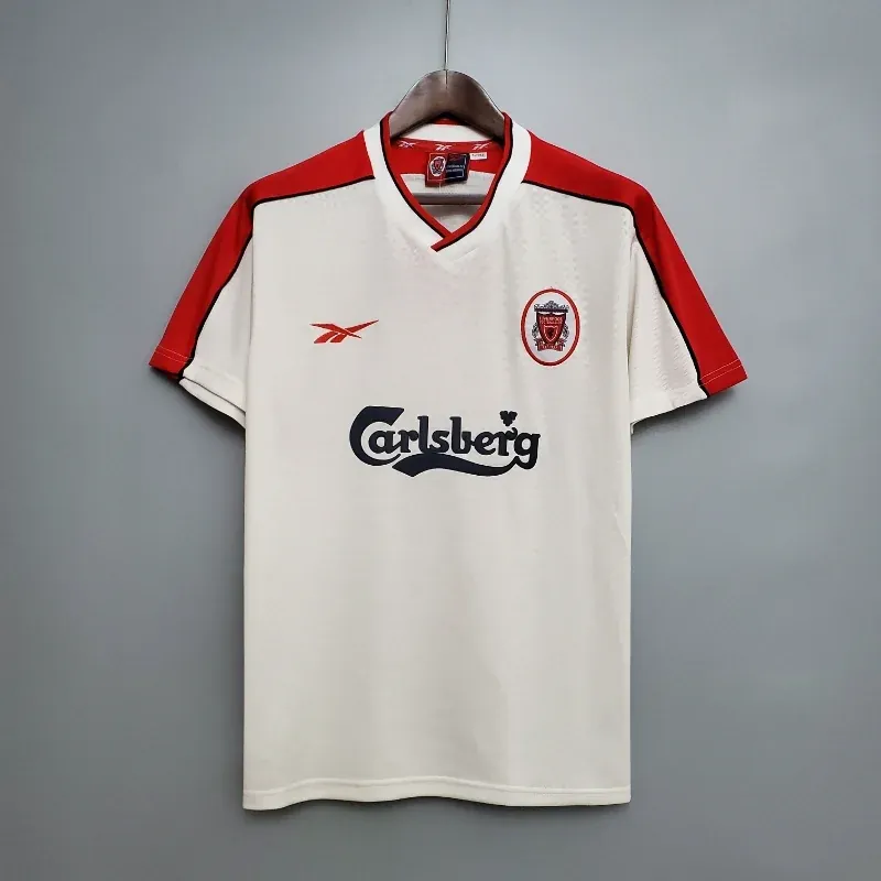 98-99 Retro Liverpool Soccer Jersey Away S-2XL 6
