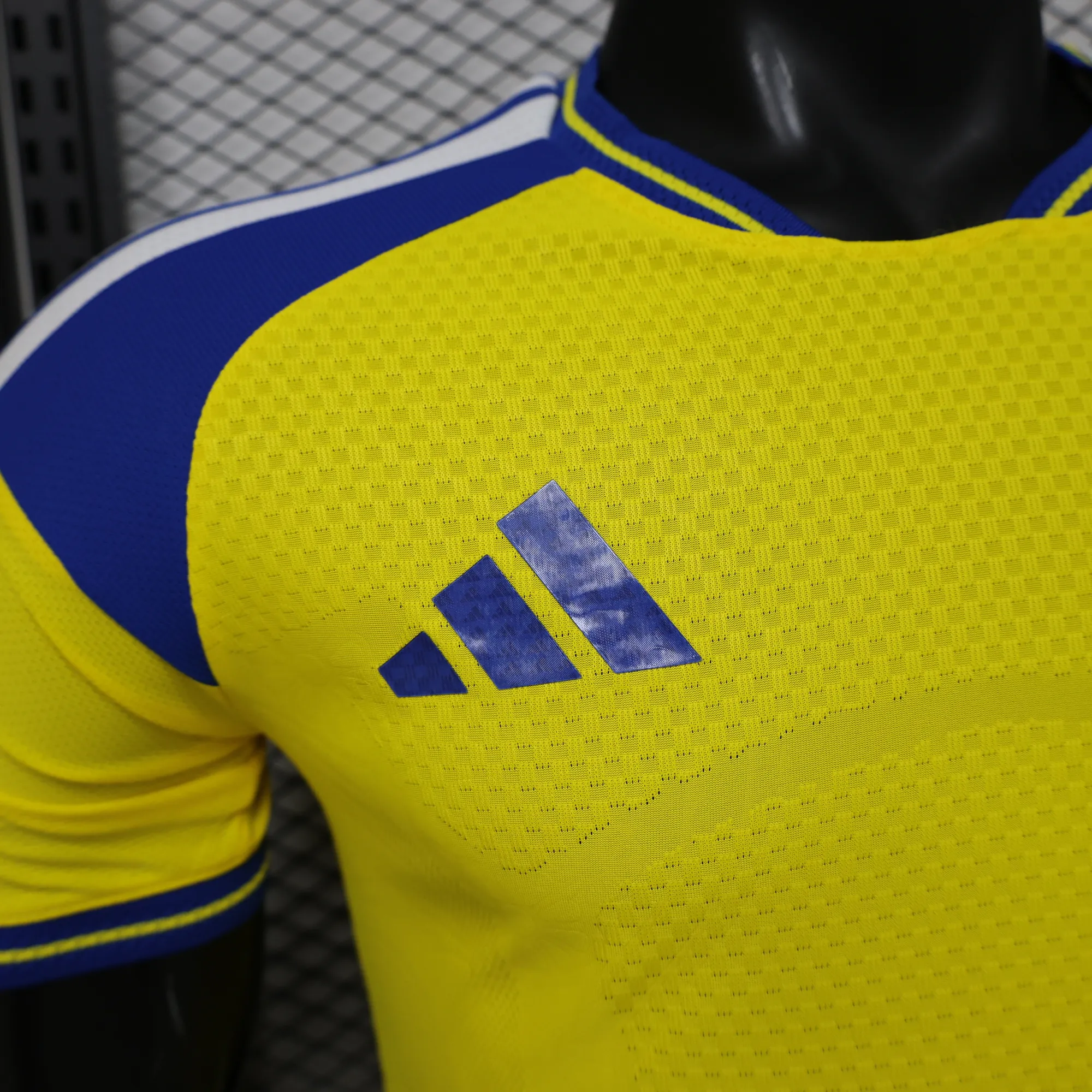 World Cup FIFA 2026 Sweden Mens Home Kit Football Player Version T-Shirt AAAAJerseys Supply Yupoo 6