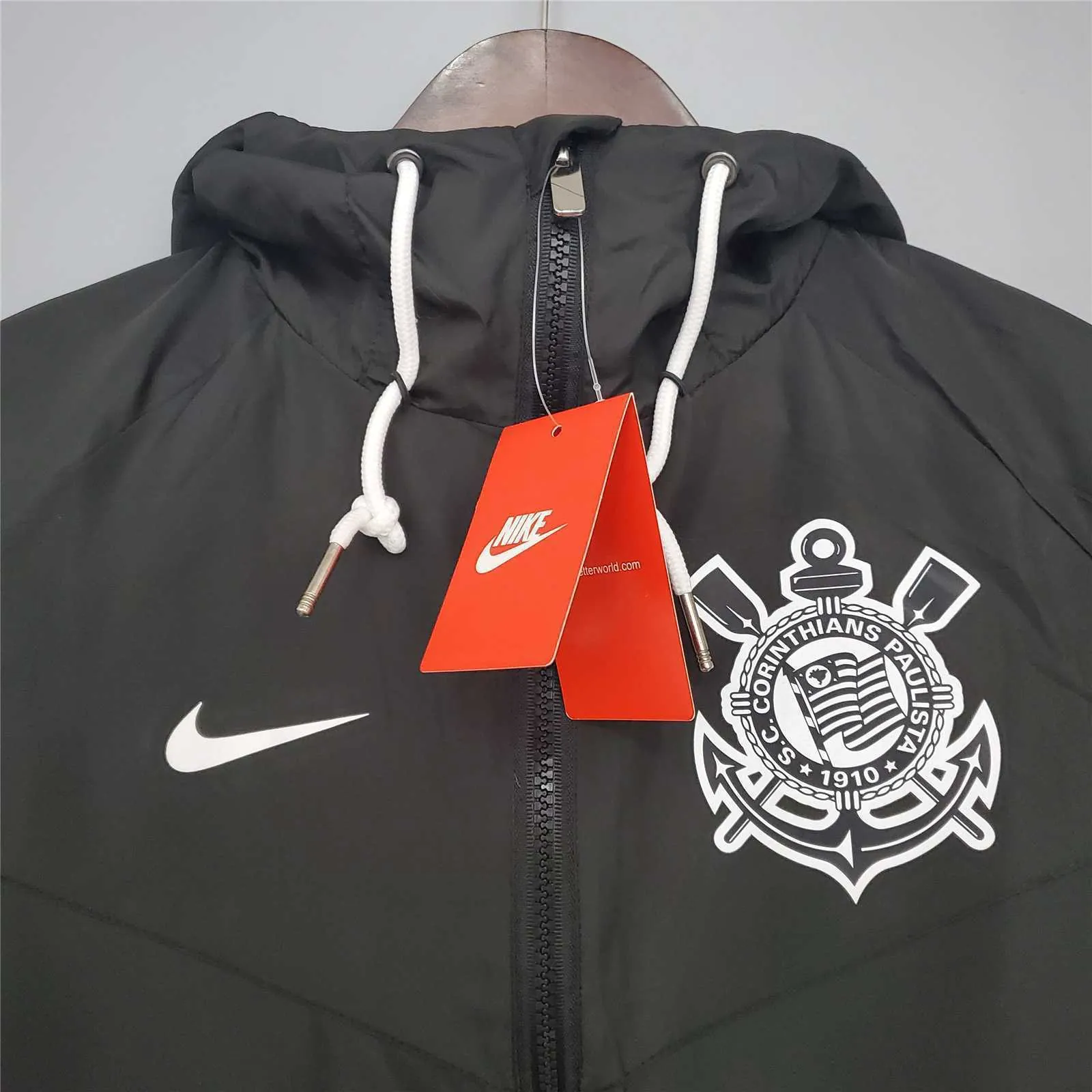 21-22 Corinthians Black Windbreaker 2