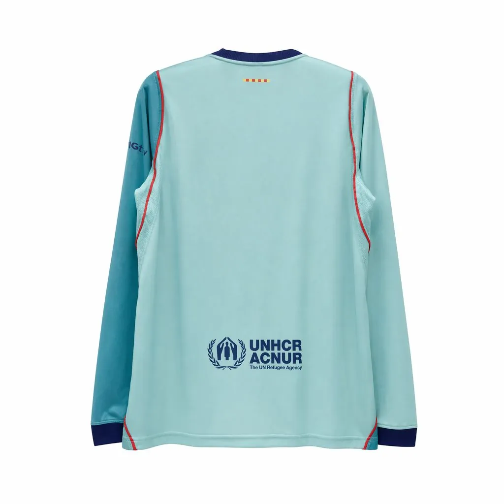 26-27 Barcelona Mens Third Kit Football Long Sleeve T-Shirt AAAAJersey Supply Yupoo 9 3