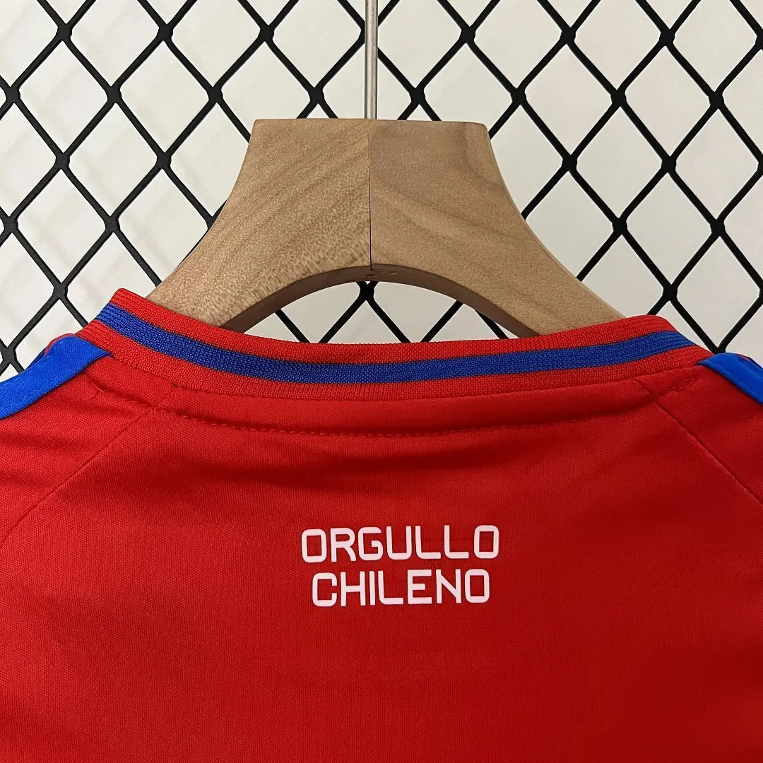 2024 Chile Home Kid Kits Children Sets Jersey Supplier Yupoo 3
