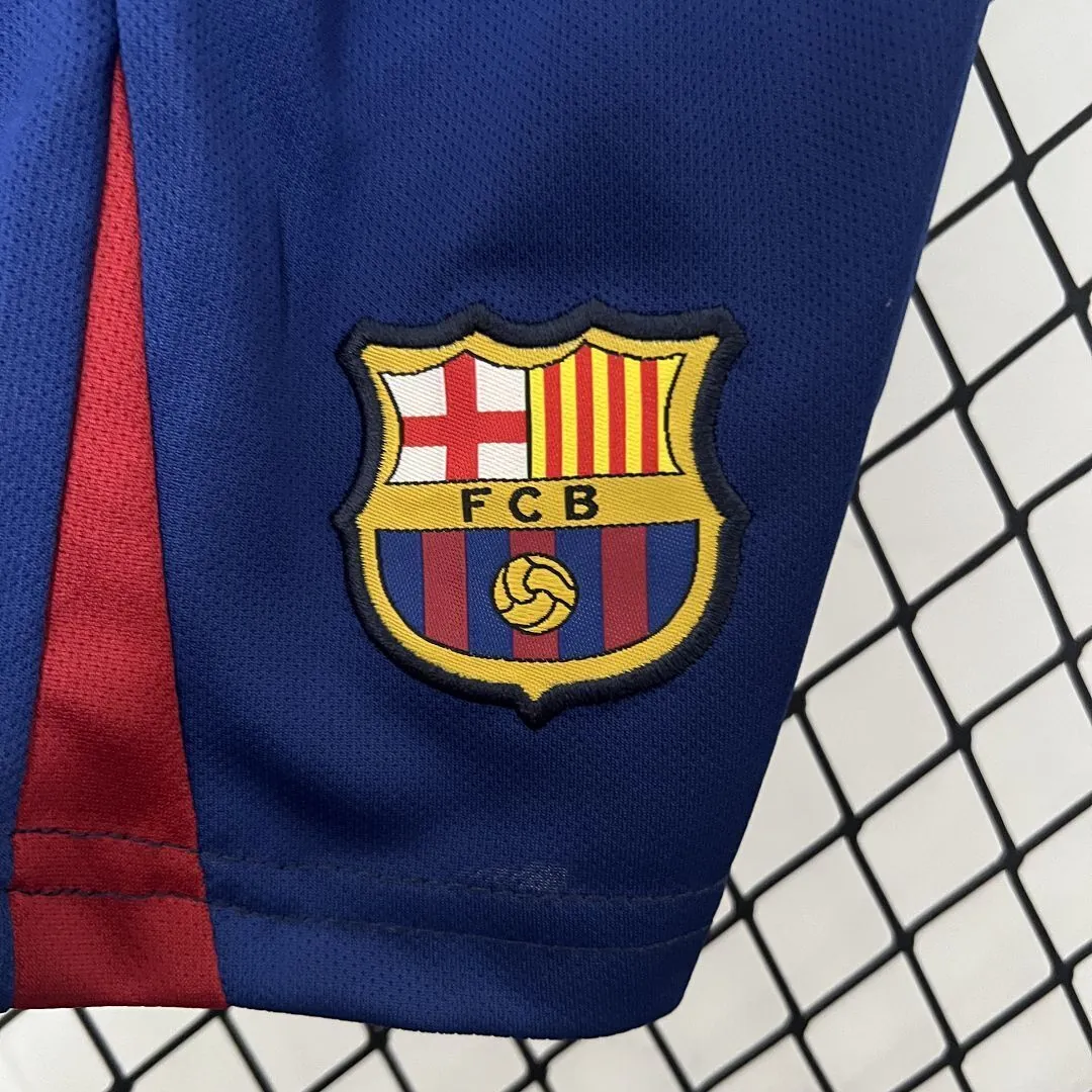 08-09 Barcelona Home Retro Kids Kits Football Jerseys Yupoo 7