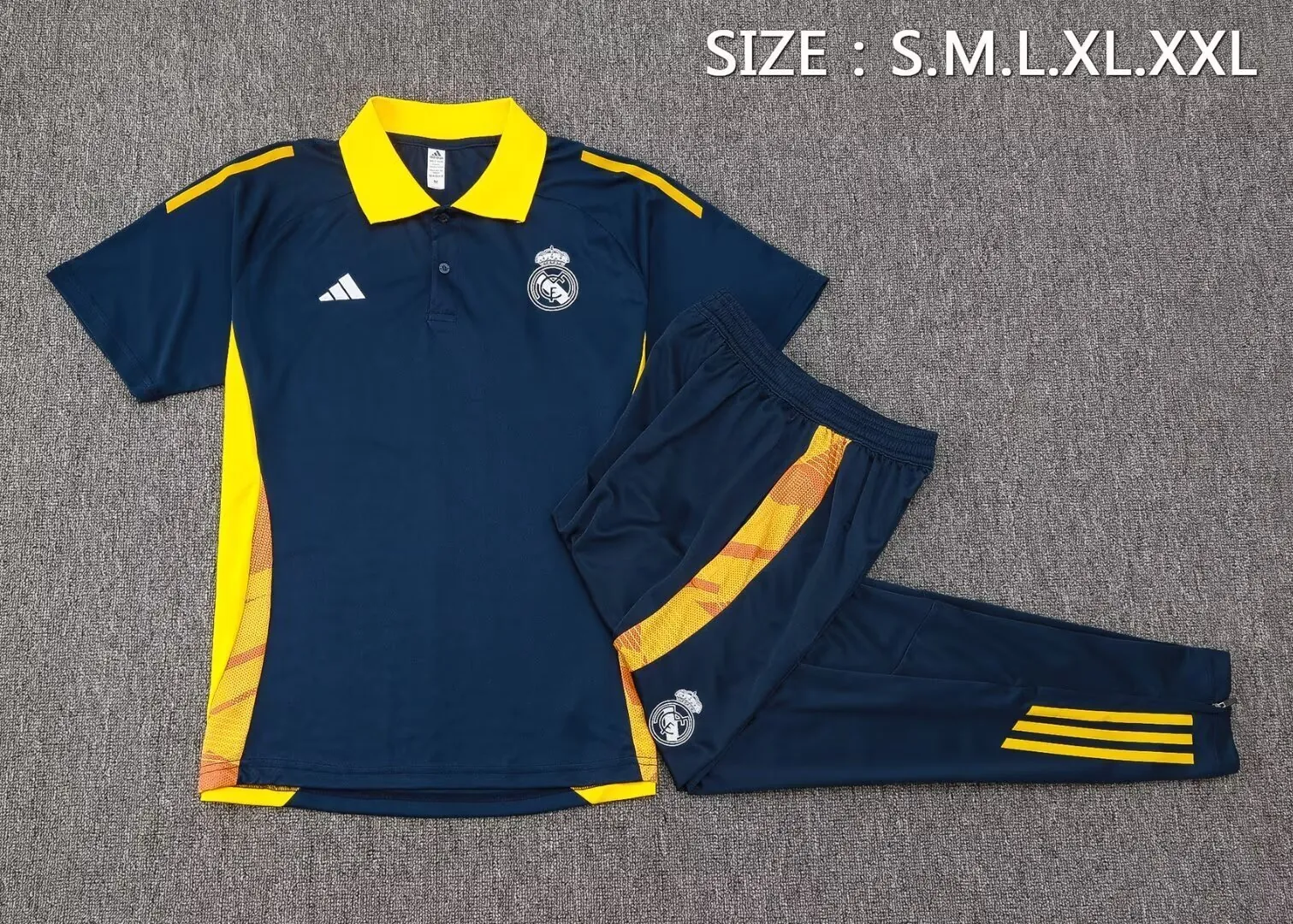 24-25 Real Madrid Polo Football Shirts 1