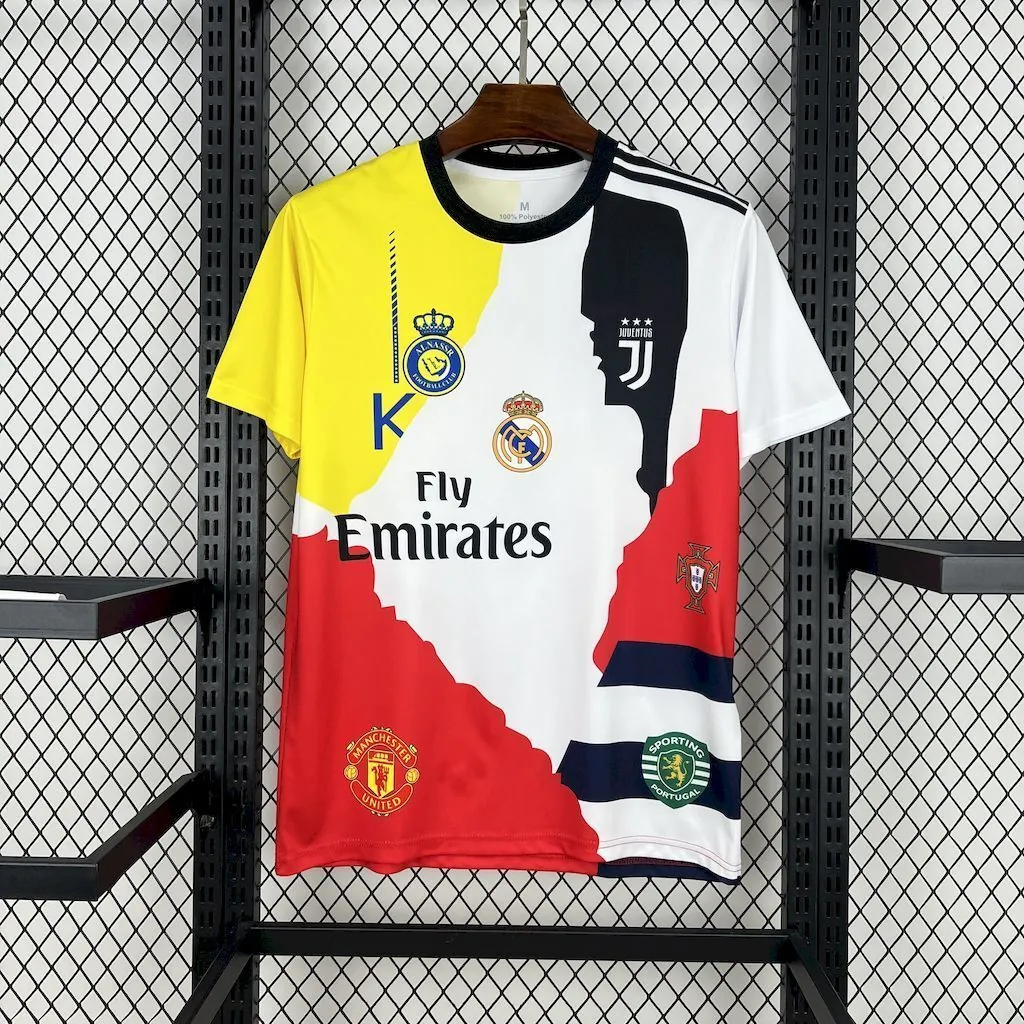 25-26 Cristiano Ronaldo All Club Mix Kit Soccer AAAAJersey Yupoo S-2XL 2
