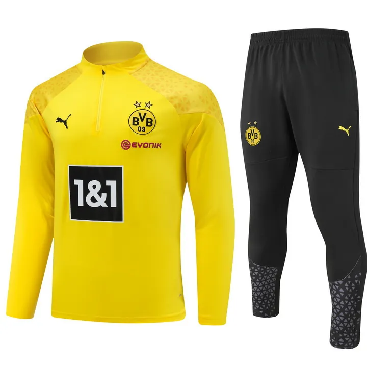 23-24 Dortmund Long Sleeve Training Suit Yupoo 3