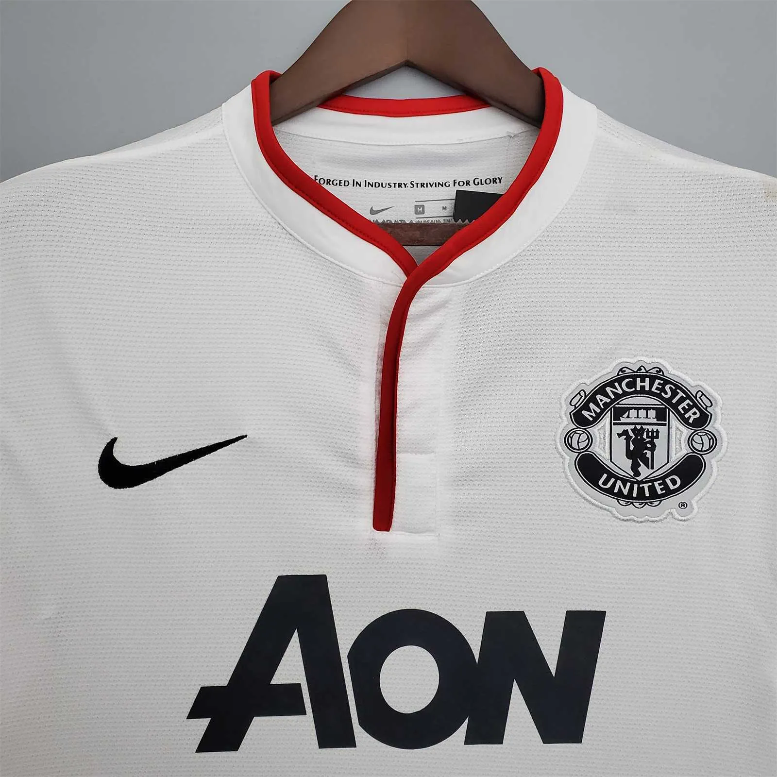 13-14 Manchester United away white 6